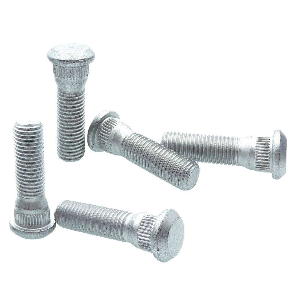 10Pcs Wheel Studs Tire Lug Nuts Replacement Wheel Lug Stud Tire Hub Screw 48mm Long & M12x1.5 Extended Knurled Bolt