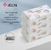 Jieliya Cotton Facial Cleansing Towels - Thicker & Larger for Home, Beauty Salons, and Kids