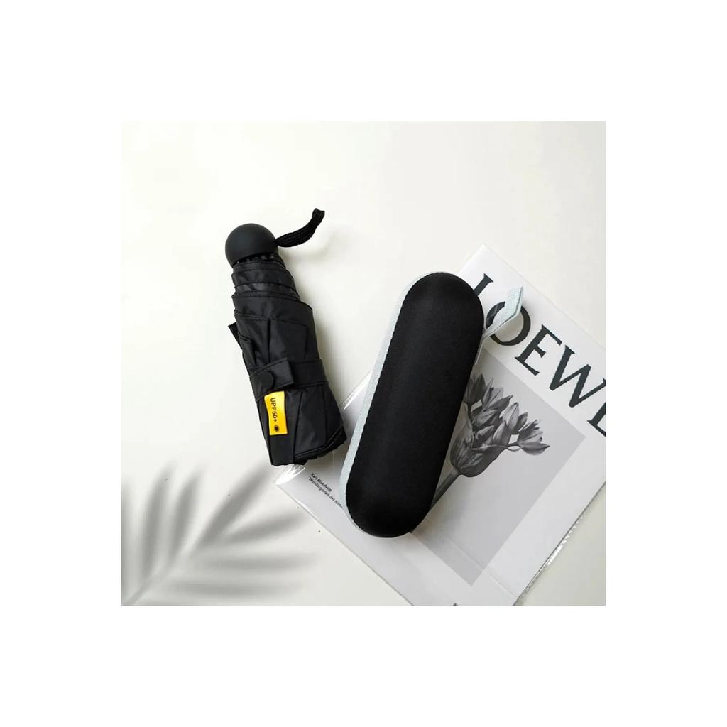 Black Capsule Umbrella Special Boxed Mini Easy Use Bag Umbrella Women/men Elegant Lightweight Pocket Size