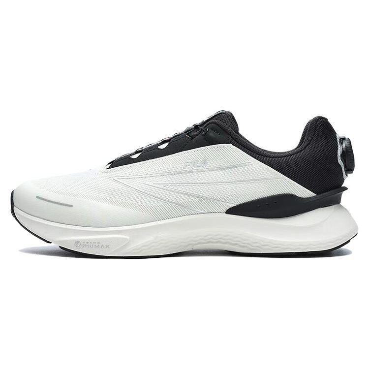 Fila Energy Boa 1 Comfortable Versatile Lightweight Synthetic Leather Low Top Running Shoes Men Sneaker White Black A12M311101FWO