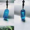 Fashion Jellyfish Necklace Luminous Resin Pendant Necklace Gift for Women Men