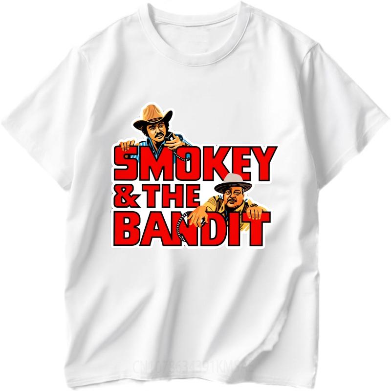 Oversized Summer Teenagers T Shirt Smokey And The Bandit Cartoon Characters Short Sleeve Breathable ONeck Top Tees
