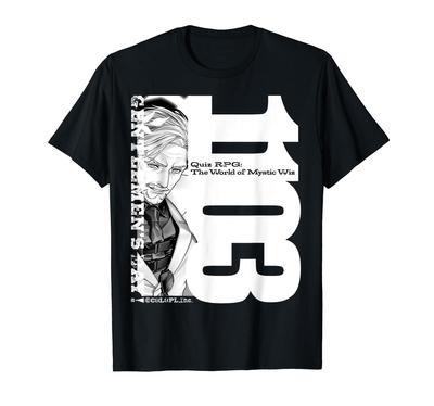 Black Cat Wiz Day Ojisan's (Aeschylus) T-shirt