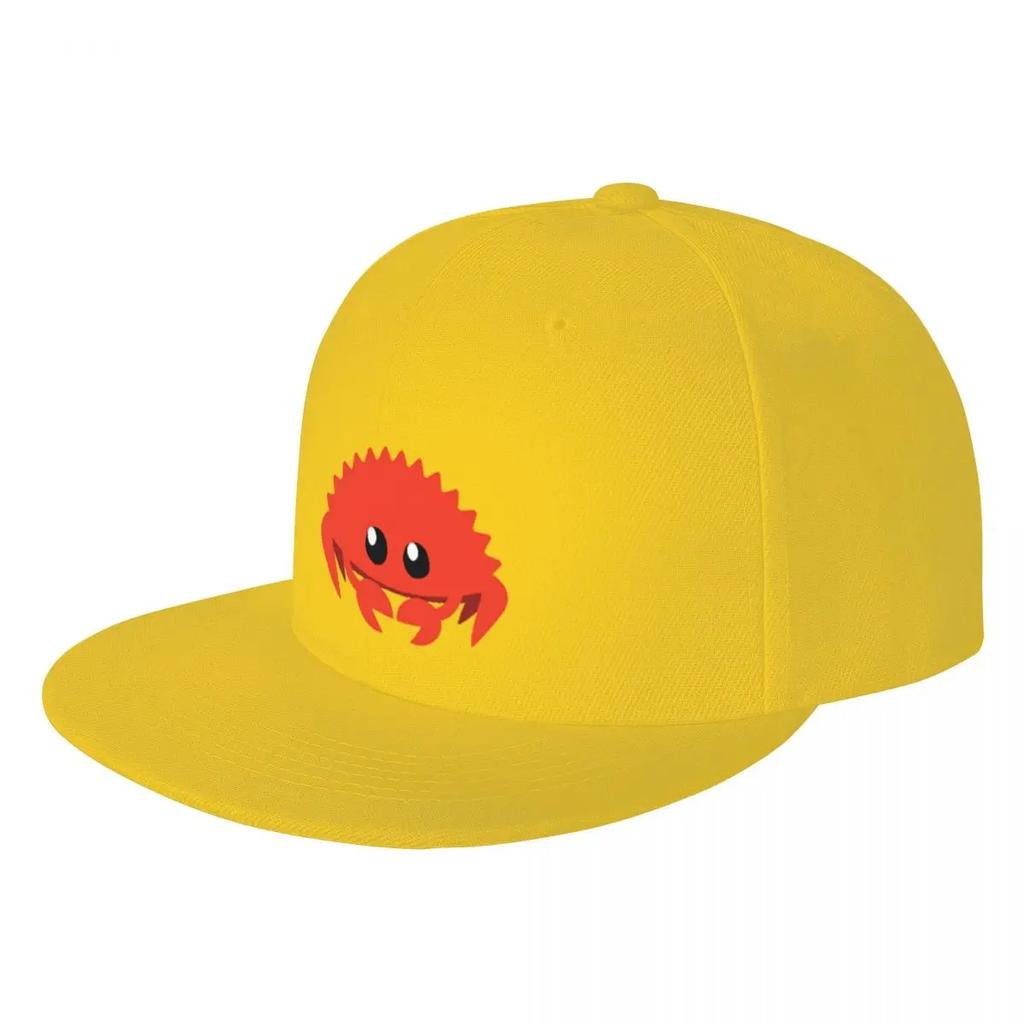 Rustlang Rust Programming Language Baseball Caps Snapback Baseball Hats Breathable Casual Casquette for Unisexs And Womens