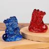 Unique Dragon Ornament Twelve Zodiac Glass Dragon Crafts Perfect New Year Gift for Feng Shui Animal Room Decor