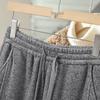 Women's High-Waisted Fleece-Lined Wide-Leg Trousers