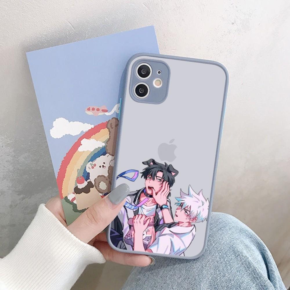 Anime Link Click Time Agent Phone Case for iPhone 14 11 12 13 Mini Pro Max 8 7 Plus X XR XS MAX Translucent Matte Cover
