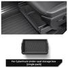 For Tesla Cybertruck Storage box under front seats drawer-type storage box seat hidden storage box Car interior accessories