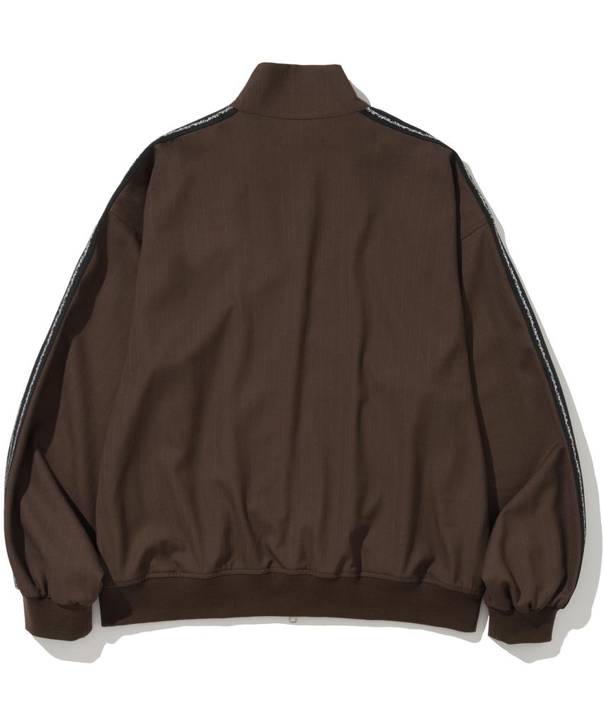 Not4Nerd Thorns Line Track Jacket - Brown