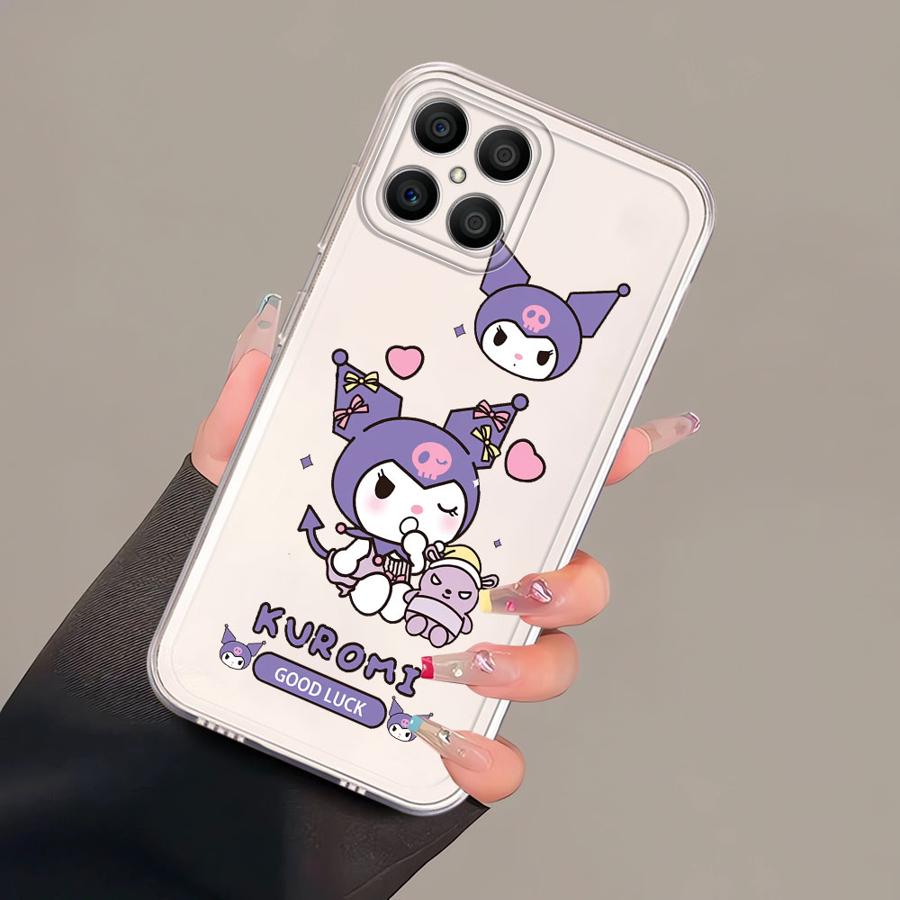 

Милый чехол-бампер Sanrio Melody Kuromi для Honor X8b X7b X9a X8 X8a X9b 90 Lite Honor X9b
