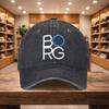 Pc BORG Adjustable Snapback Baseball Cap Lightweight Unisex Hat Suitable for Sports Travel Streetwear Adjustable Buckle C