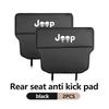 For Jeep Car Seat Back Protection Anti-Kick Pad Rear Seat Storage Bag Grand Cherokee Patriot Renegade Compass Wrangler AMZ1 