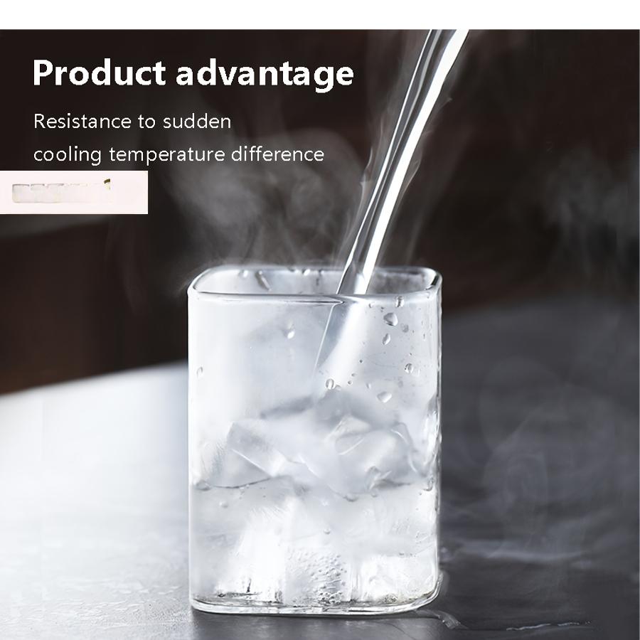 6.76oz High Borosilicate Glass Whiskey Glasses 3D Mountain Design   Cocktails Scotch Bourbon Vodka Tequila More for Home Decor