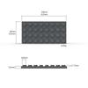 15pcs 4x8 Dots Baseplate Particles Building Blocks Plate 3035 Bricks Accessories DIY Classic Educational Children Toys