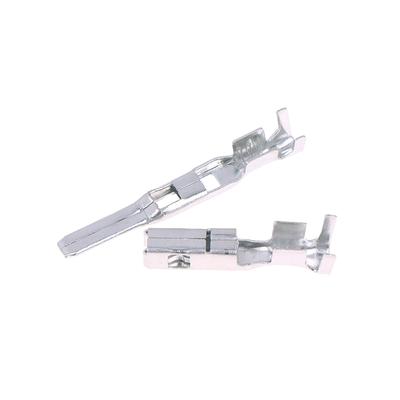 10 Pcs 2.8Mm Car Ecu Brass Crimp Terminal Wire Fci Big Pins For Connector Dj627-2.8A Dj616A-2.8*0.8B