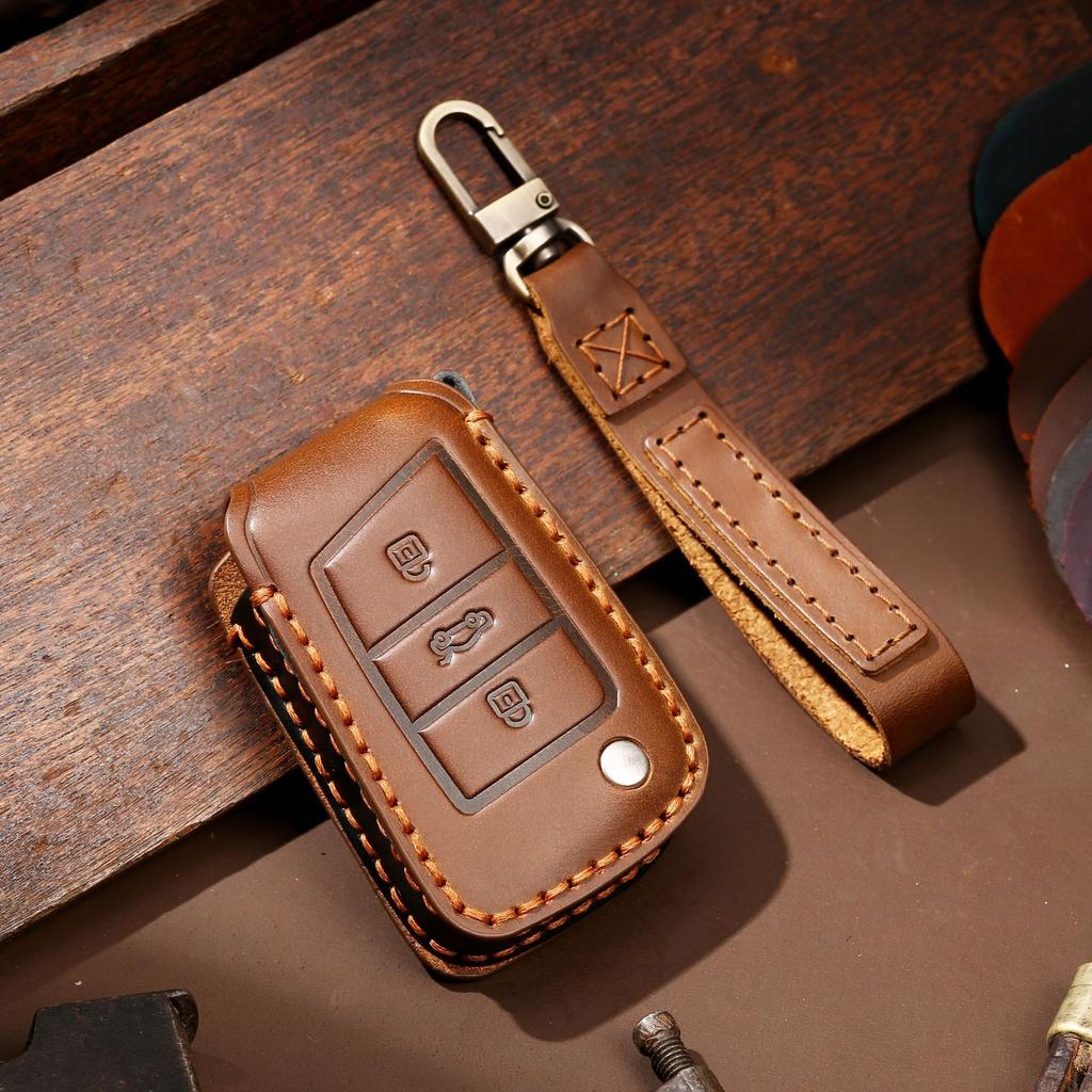 Key Case Suitable for Volkswagen Key Case Langyi Tiguan Passat Golf Car Key Case