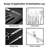 Manicure Nail Tool Sterilizer 1pcs High Temperature Disinfectant Cleaner Pot Professional Salon Spa Hygiene Machine