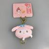 Sanrio Hello Kitty Pom Pom Purin Cinnamoroll My Melody Plush Doll Stretching Keychain Cute Cartoon Bag Pendant Decoration Gift