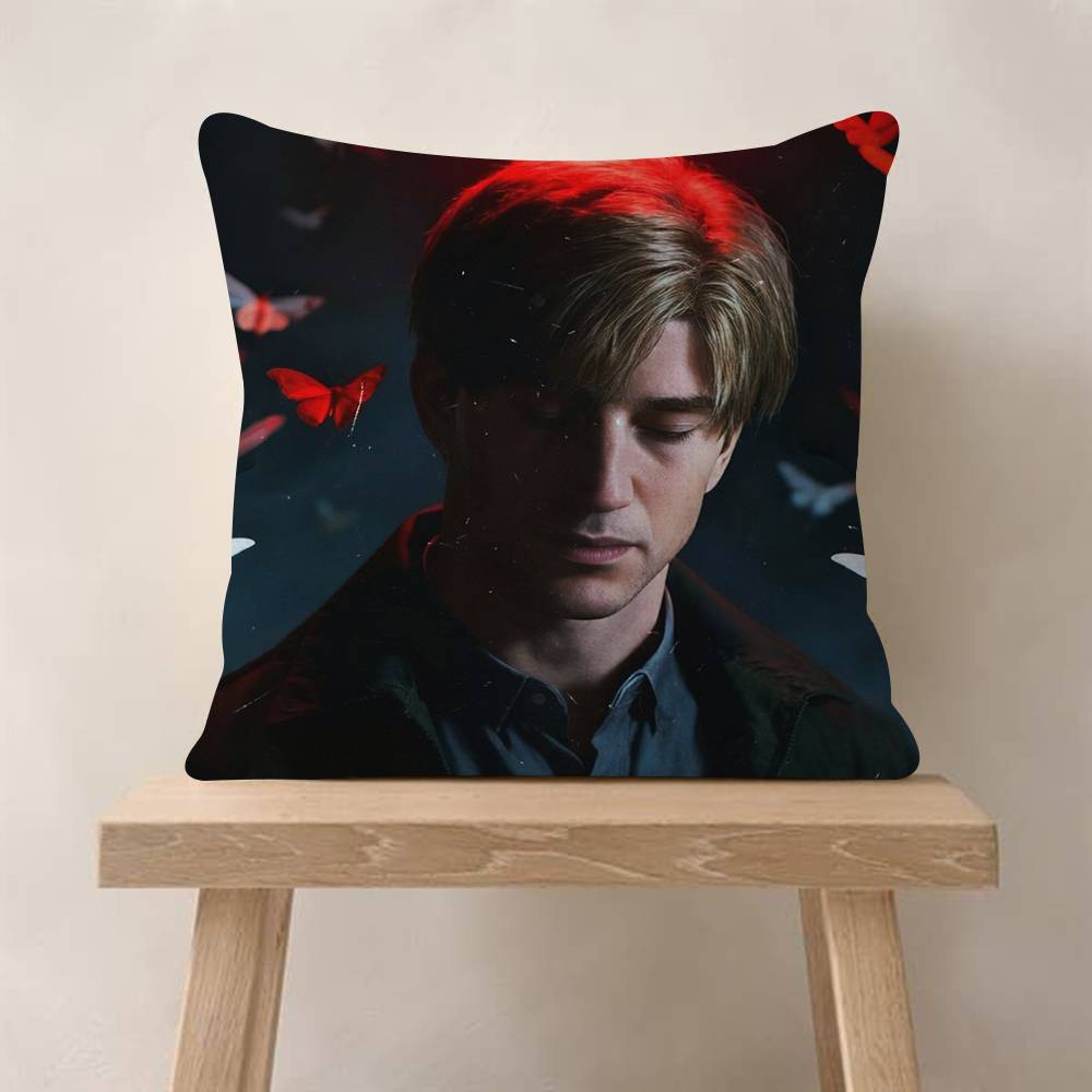 Game SSilent Horror Hill 3   Maple Design Cushion Cover Happy Autumn Harvest decor Holiday Decorati Pillow Cover