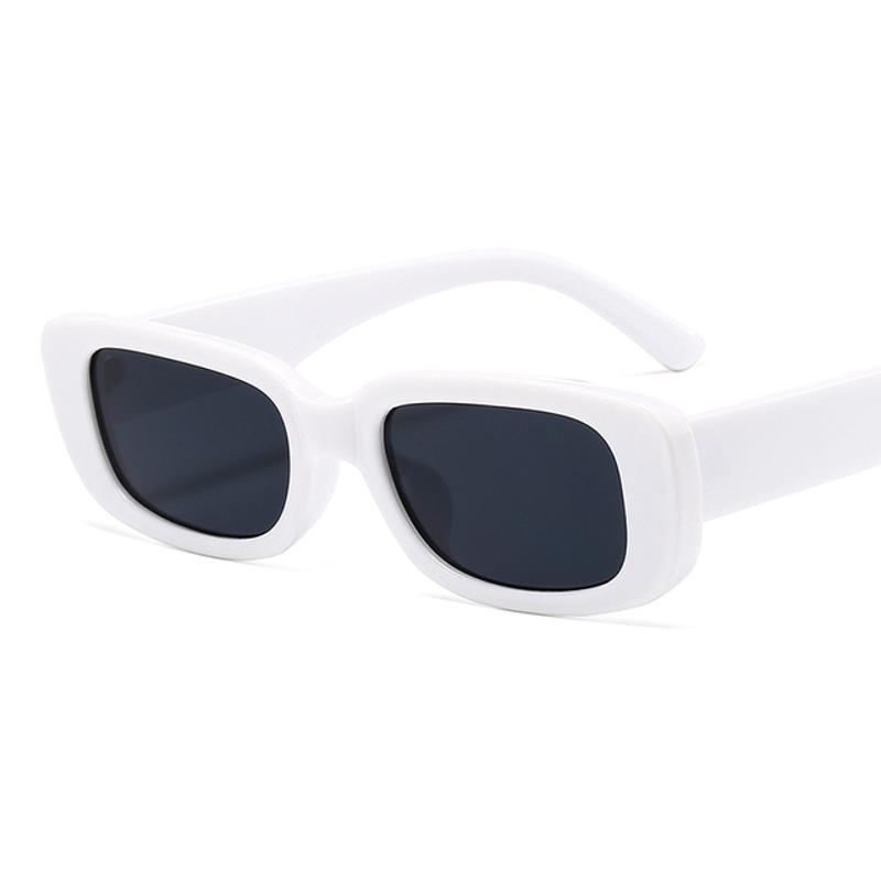 2022 Rectangle Vintage Sunglasses Fashion Leopard Summer Sunglasses Sport Retro Square