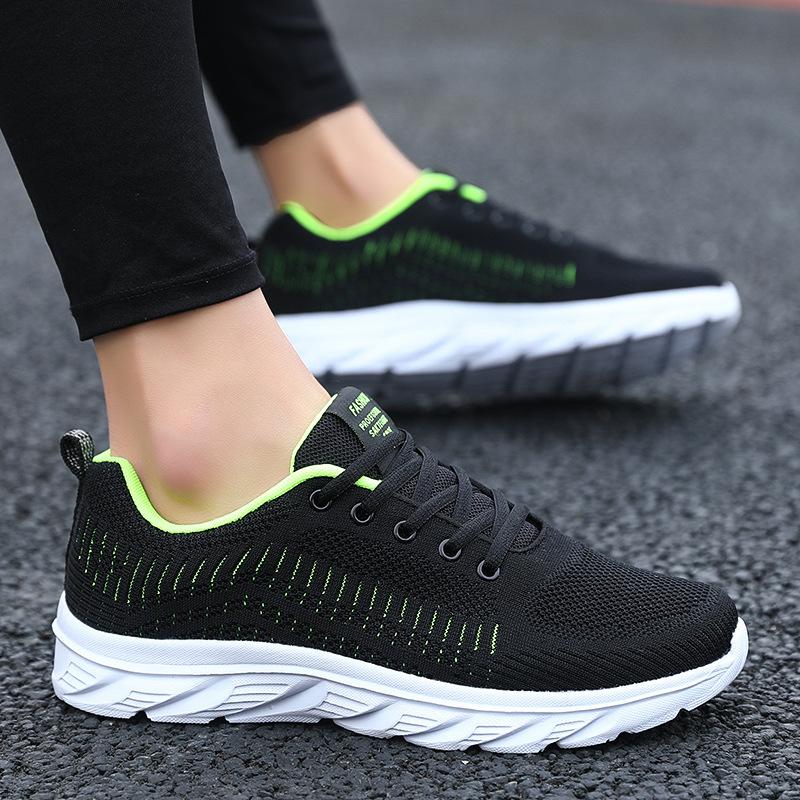 Cold Sticky Sneakers Men's Shoes Spring New Mesh Breathable Lightweight Casual Travel Shoes Black Running Shoes