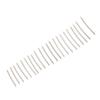 22 Pcs Guitar Fret 2.2mm White Copper Fret Wires Replacement Parts for Acoustic Guitars