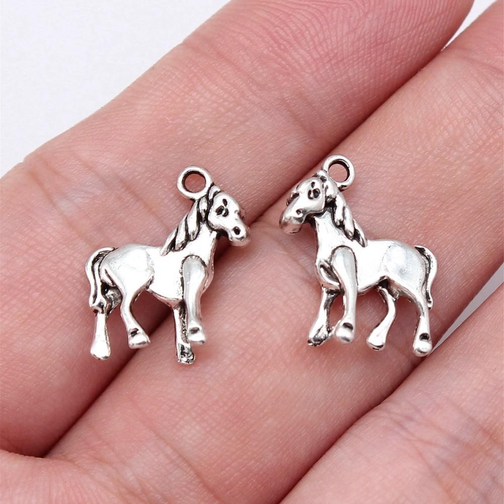Charms Pegasus Horse Pendants Minimalist Jewelry Components QC095