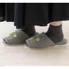 LANCETTI Senko Liguria Size 47170 Slippers, 23.5-25cm, Gray,