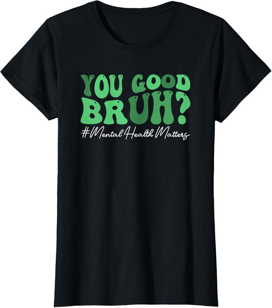 Ты в порядке, чувак? Психическое здоровье. Крутой мозг. Консультант. Женская футболка с круглым вырезом. Унисекс футболка. XL