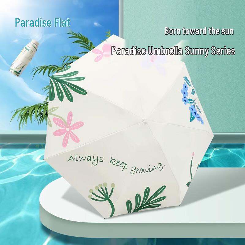 Paradise Umbrella 3-Fold Capsule Travel Umbrella