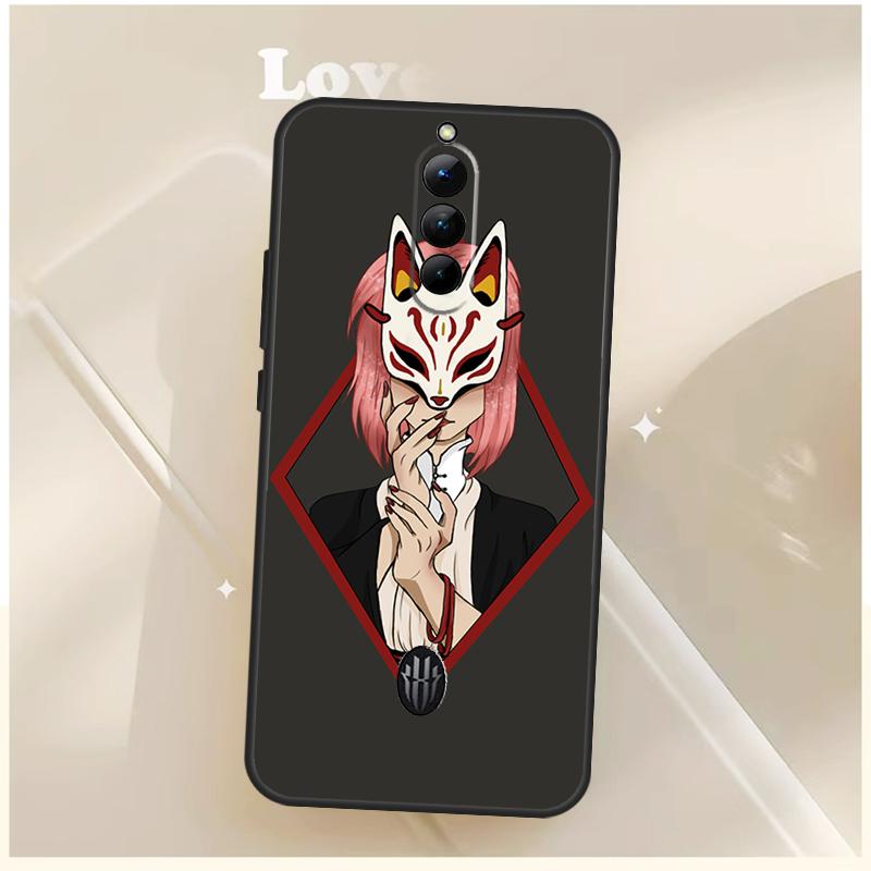 

Japanese Style Anime Fox Case For ZTE Nubia Red Magic 11 10 10S Pro Plus 8S 9S 8 9 Pro 6S 7S For RedMagic 10 Air Cover Red Magic 7S Pro