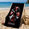 Umbrella Symbol Beach Towel, Microfiber Beach Towel, Perfect For Pool, Beach, Travel, Home Decor Beach Party Fan Gifts