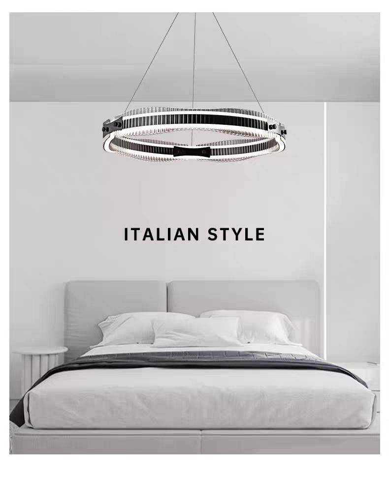 Nordic Minimalist Italian Modern Chandelier for Living Room and Dining