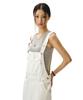 Deketeuumeon Signature Bib Overalls Skirts Dcwop002White
