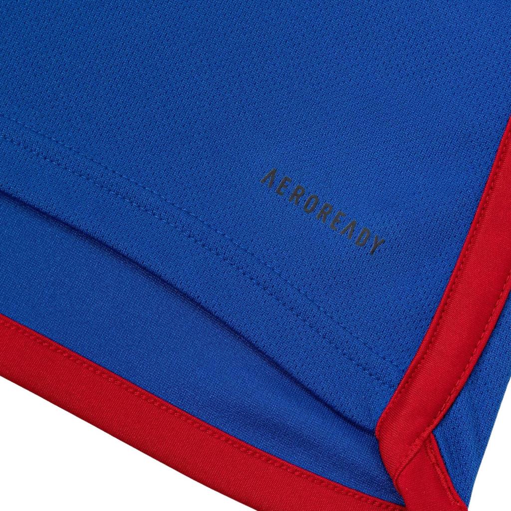 Adidas Yokohama F. Marinos 24 Home Letter Print Color Block Quick-Dry Sports Short Sleeve Football Jersey Fan Edition Men Jersey Royal-Blue IP9543
