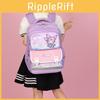 Adorable Cartoon Nylon Backpack For Girls With Ergonomic Design Large Capacity
