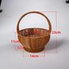 Yude Imitation Rattan Runder Obstkorb Set