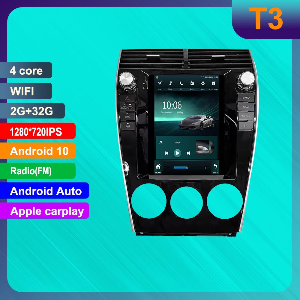 Mazda 6 Vertical Screen Android GPS Navigation with HD Reversing Camera & CarPlay Integration