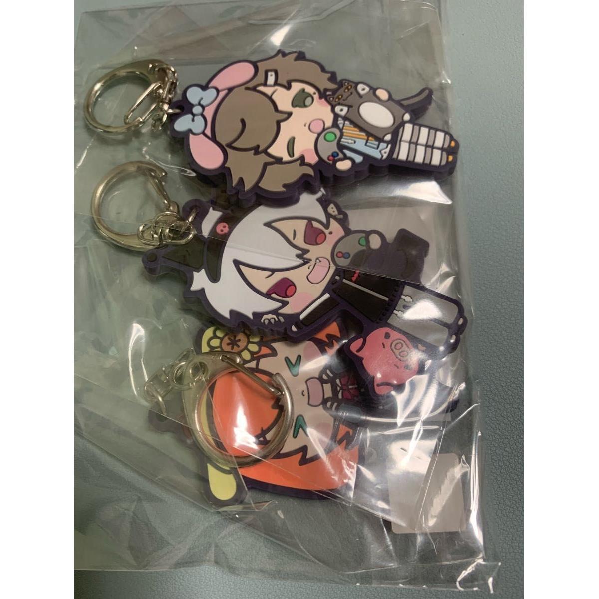 Used Rubber strap Nijisanji Kuzuha/Honma Himawari/Kano Sanrio collaboration
