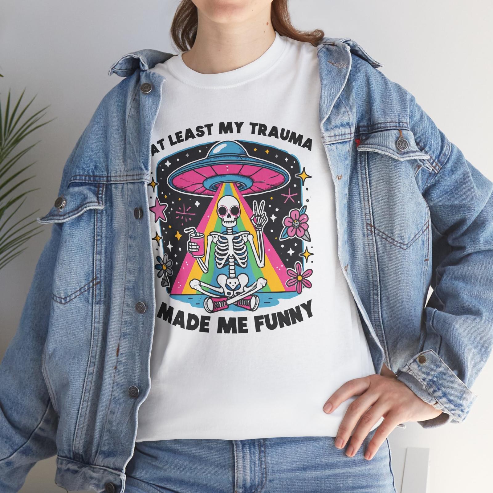 Irony T-Shirt - Sarcastic & Funny Tee for Made Me Funny Trending S