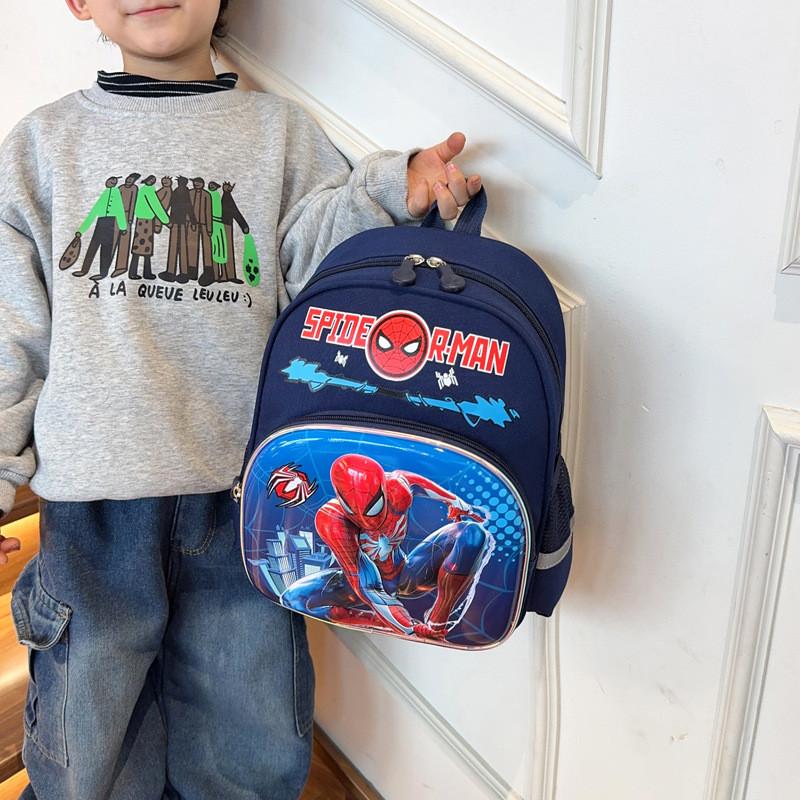 Kuromi Elsa Stitch Spider Man Kids Backpack With Durable Nylon And Comfort Fit For School