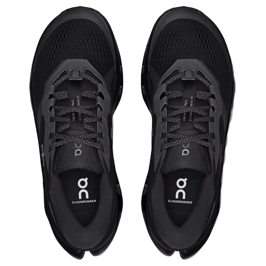 On Cloudrunner 3 Comfortable Breathable Support Running Shoes Men Sneaker Black 3MG10071043
