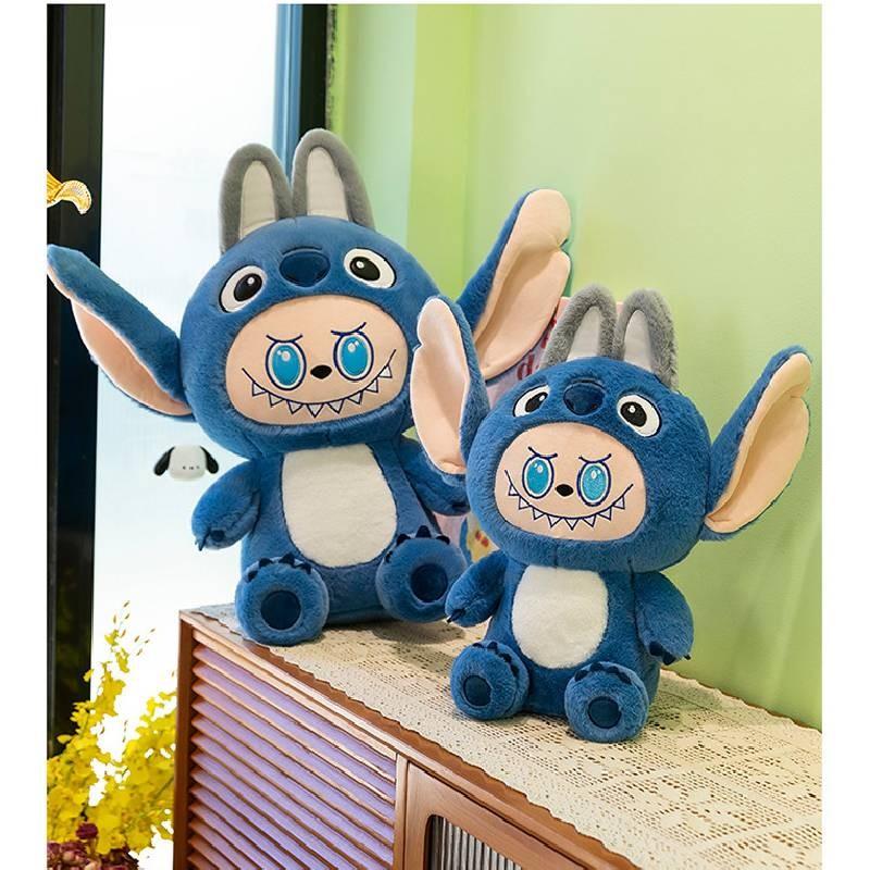 Lilo And Stitch Plush Doll Adorable Blue Stitch Stuffed Toy For Birthday Gift 40cm 55cm 70cm