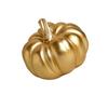 Gold Pumpkin Autumn Decors Decorative Pumpkin for Halloween Thanksgiving Mantles 6XDE