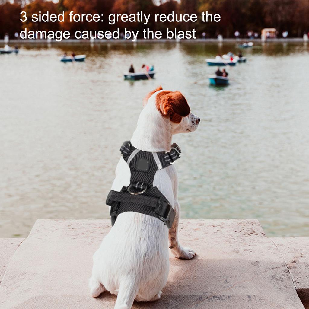 Pet Chest Strap   Reflective Waterproof Dog Leash Vest with Handle for Pets Dogs