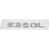 3D ABS E350 E350L E500 Trunk Rear Logo Badge Emblem Sticker For Mercedes Benz E Class W207 W210 W211 W212 W213 Accessories