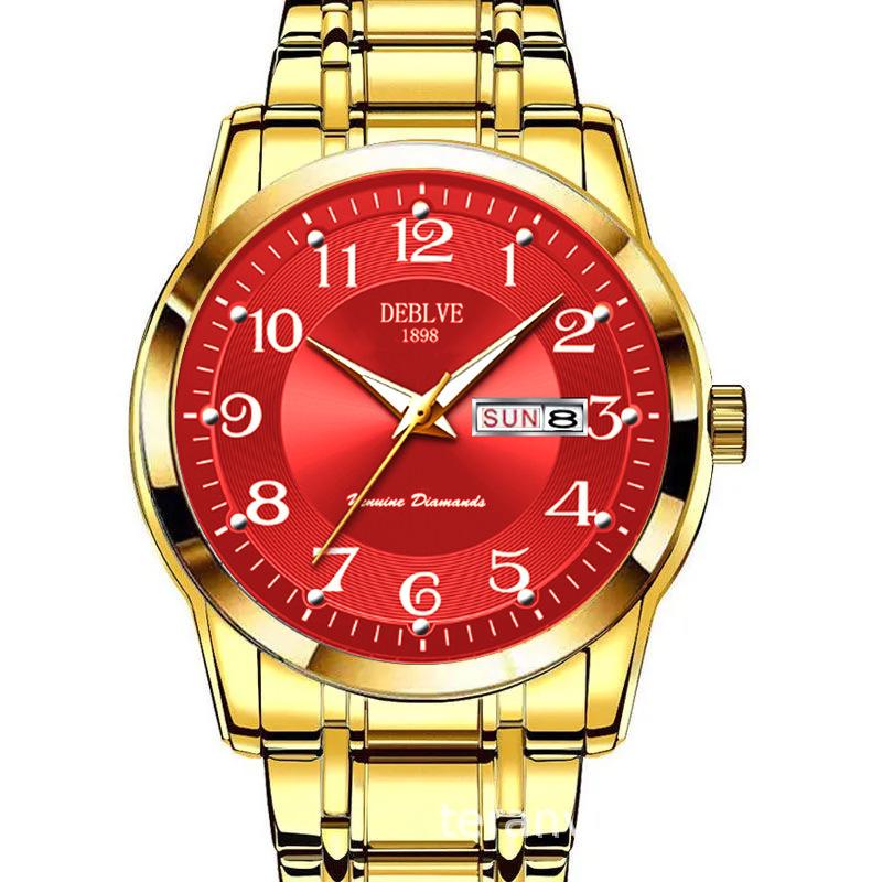 Swiss Automatic Movement Watch Multi-Function Fashion Week Calendar Waterproof Luminous Watch Men'S Non-Mechanical