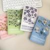 Savings Book Beautiful and Fresh Flower Student Savings Book Cash Storage Book Printed Portable Savings Book