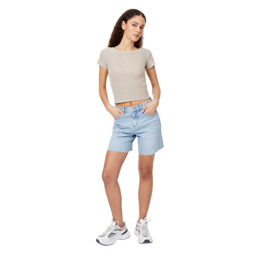 Jack Wills Womens/Ladies Crochet Open Back T-Shirt