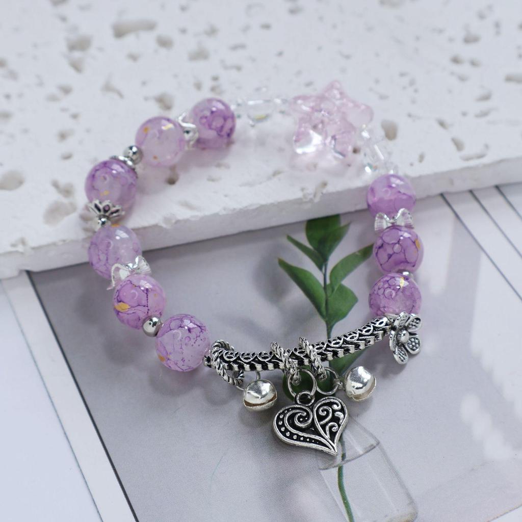 Mori Style Mermaid Crystal Bracelet – Versatile Niche Design for Women, Ideal for Students and Best Friends